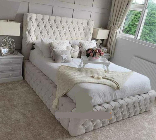 Ambassador Bed With Mattress – Bold & Luxurious Design