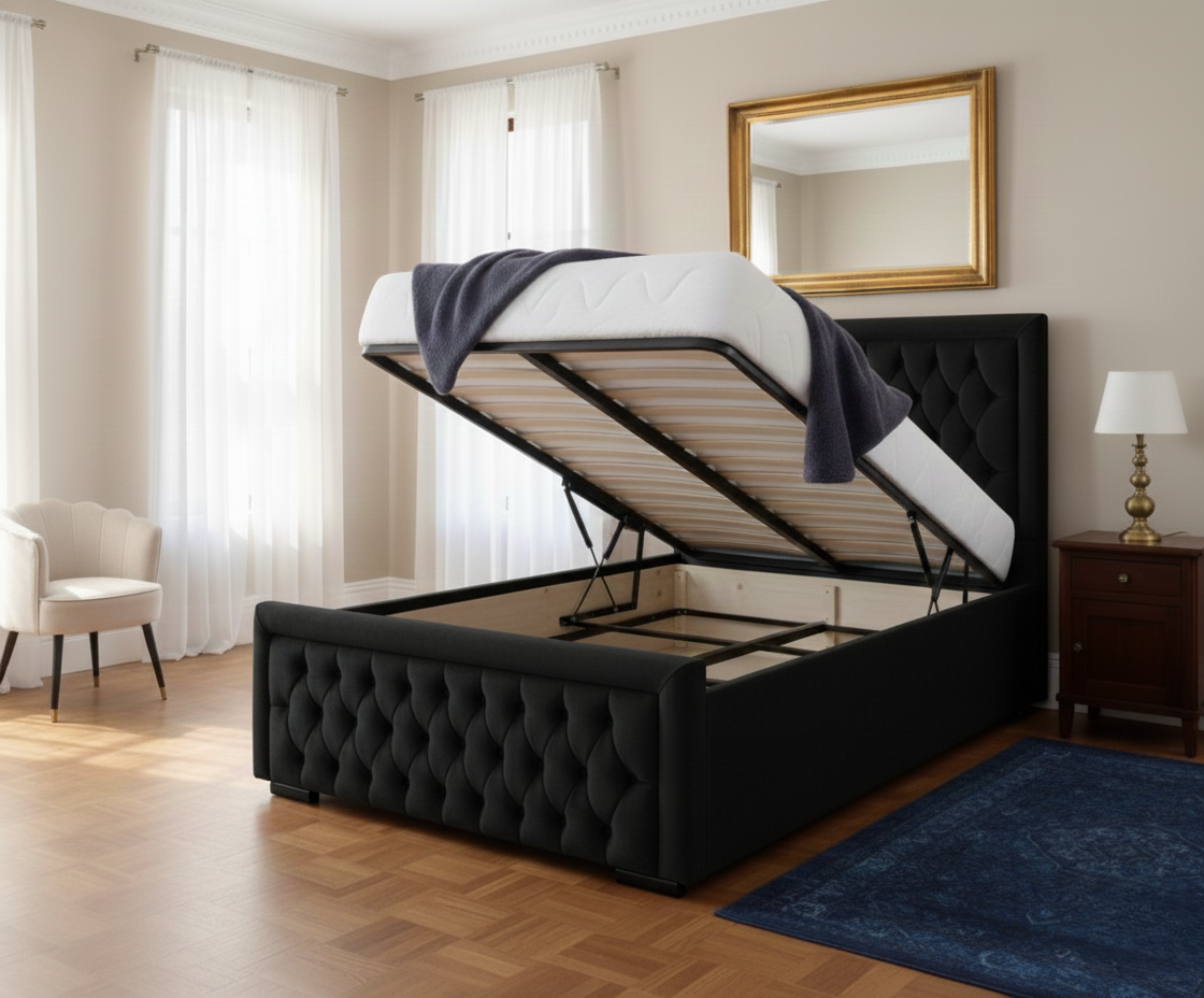 Ottoman Hilton Bed